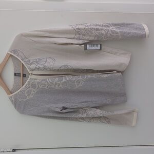 NWT Assymetric Pattern Vest made in Montreal